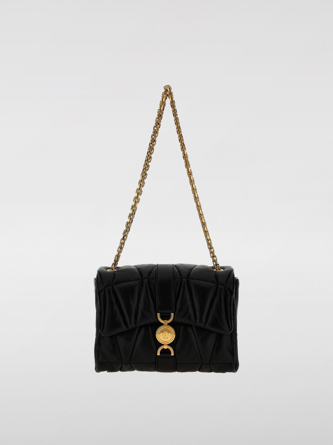VERSACE MINI BOLSO: Bolso de hombro mujer Versace, Negro - Img 1