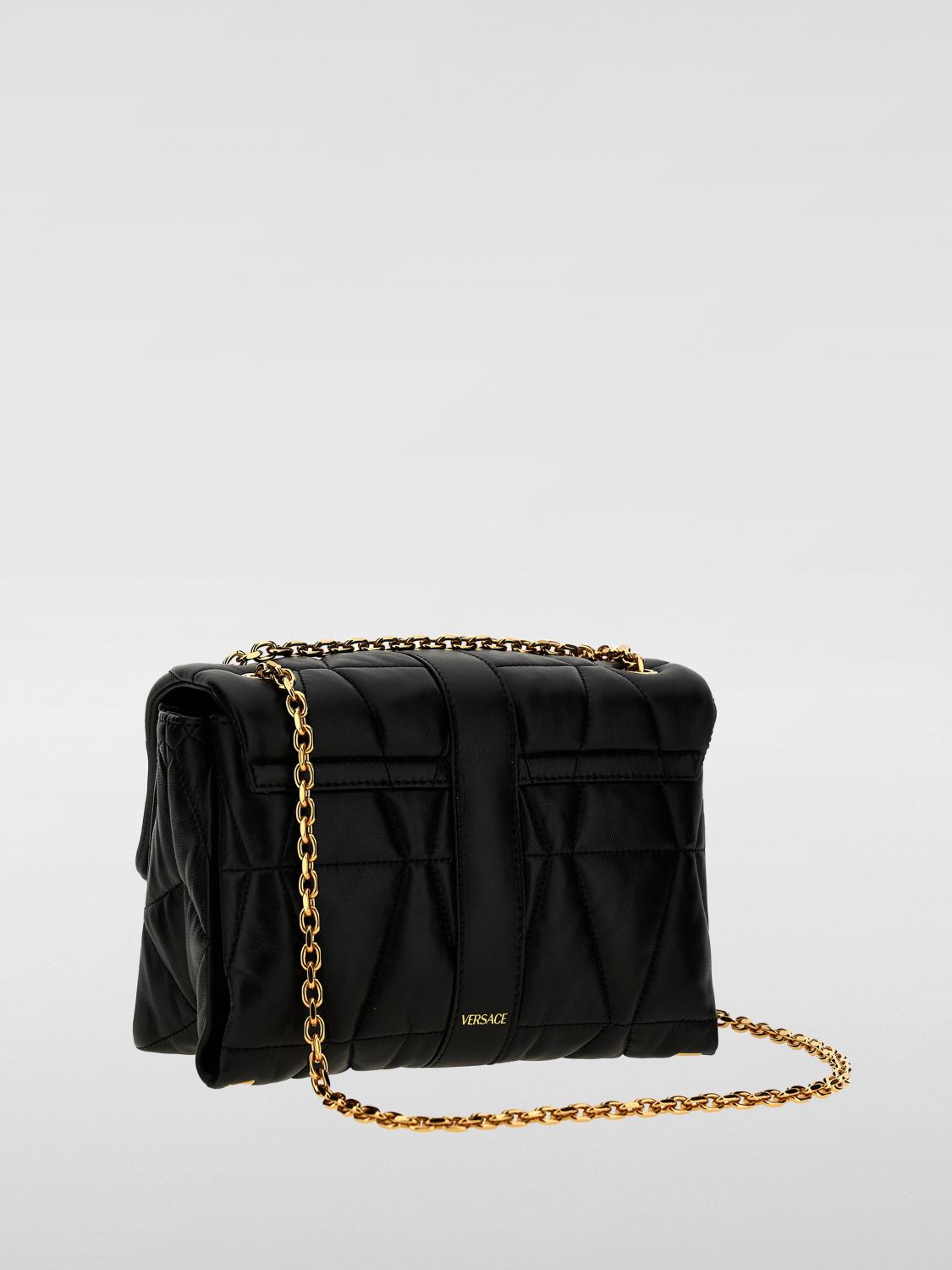 VERSACE MINI BOLSO: Bolso de hombro mujer Versace, Negro - Img 2