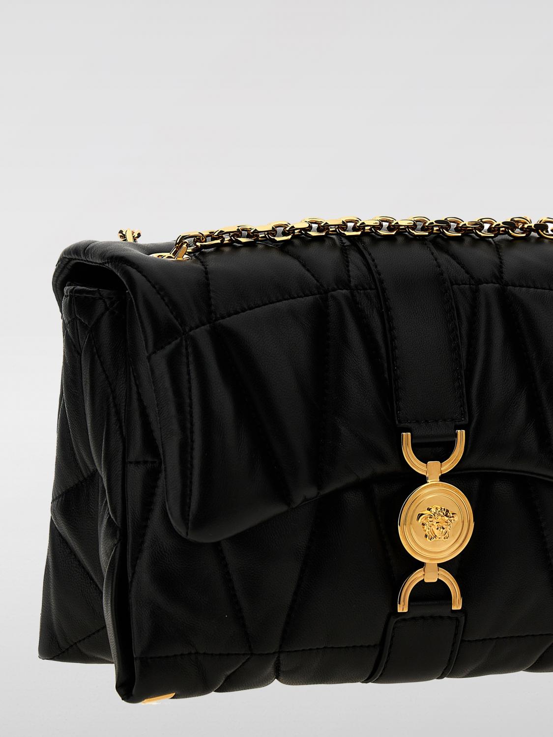 VERSACE MINI BOLSO: Bolso de hombro mujer Versace, Negro - Img 3