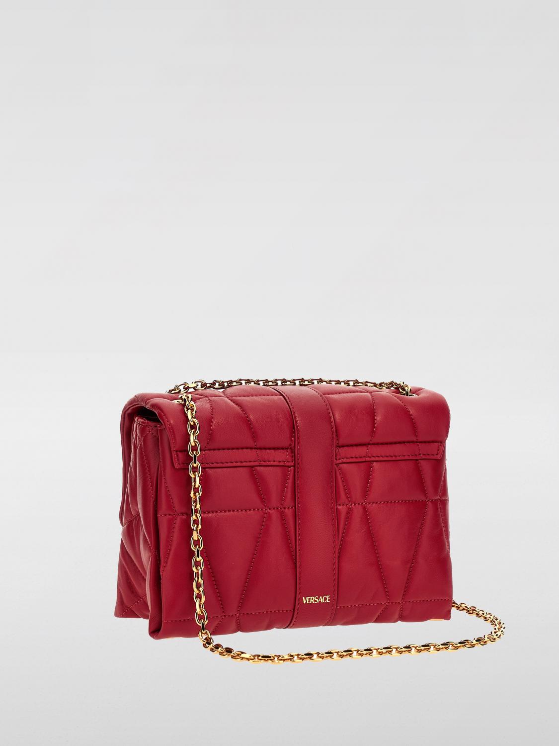 VERSACE MINITASCHE: Schultertasche damen Versace, Rot - Img 2