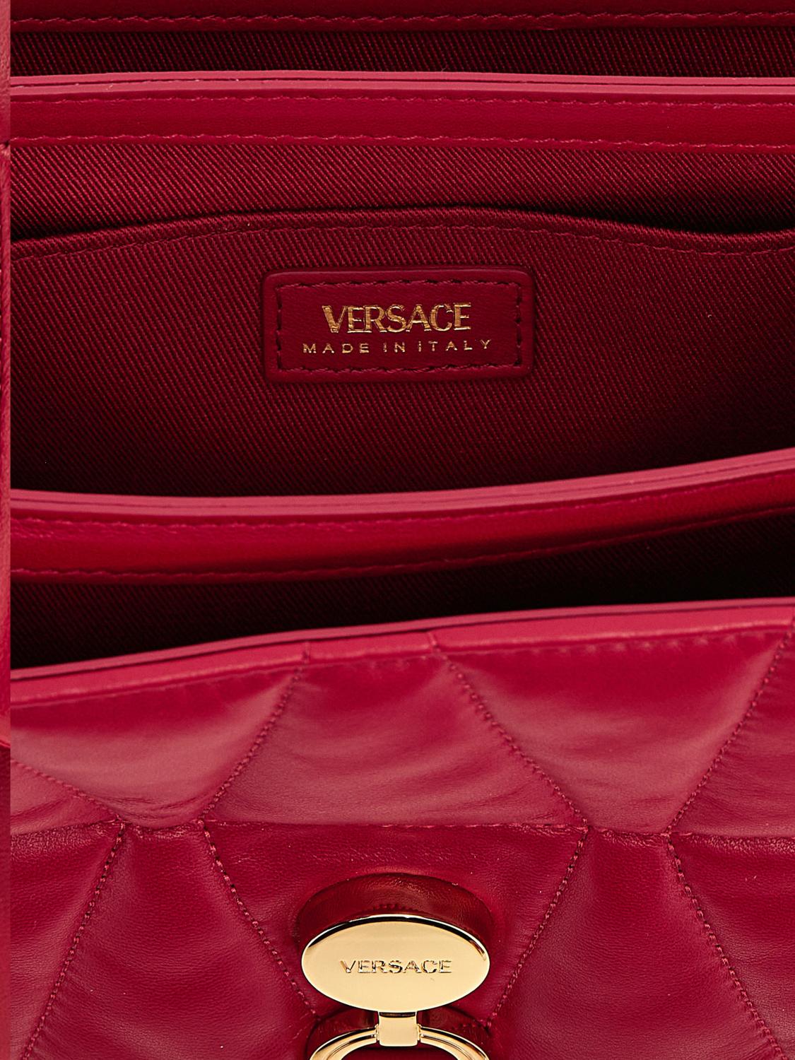 VERSACE MINITASCHE: Schultertasche damen Versace, Rot - Img 4