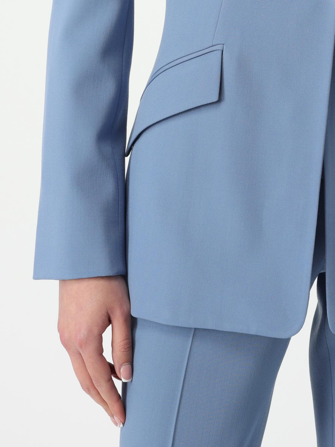 VERSACE BLAZER: Blazer woman Versace, Blue - Img 5