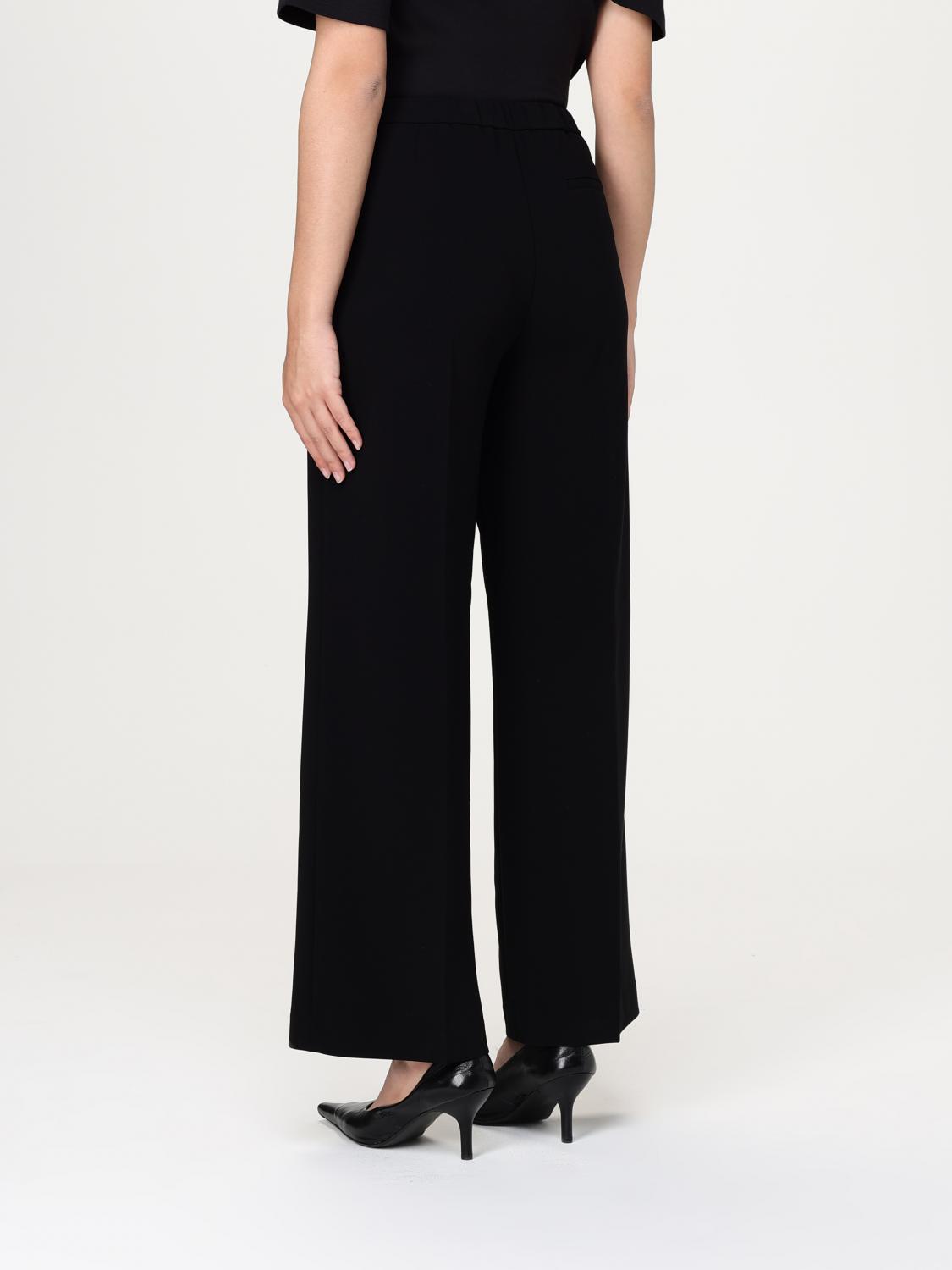 THEORY PANTALONI: Pantalone Theory in crêpe, Nero - Img 2