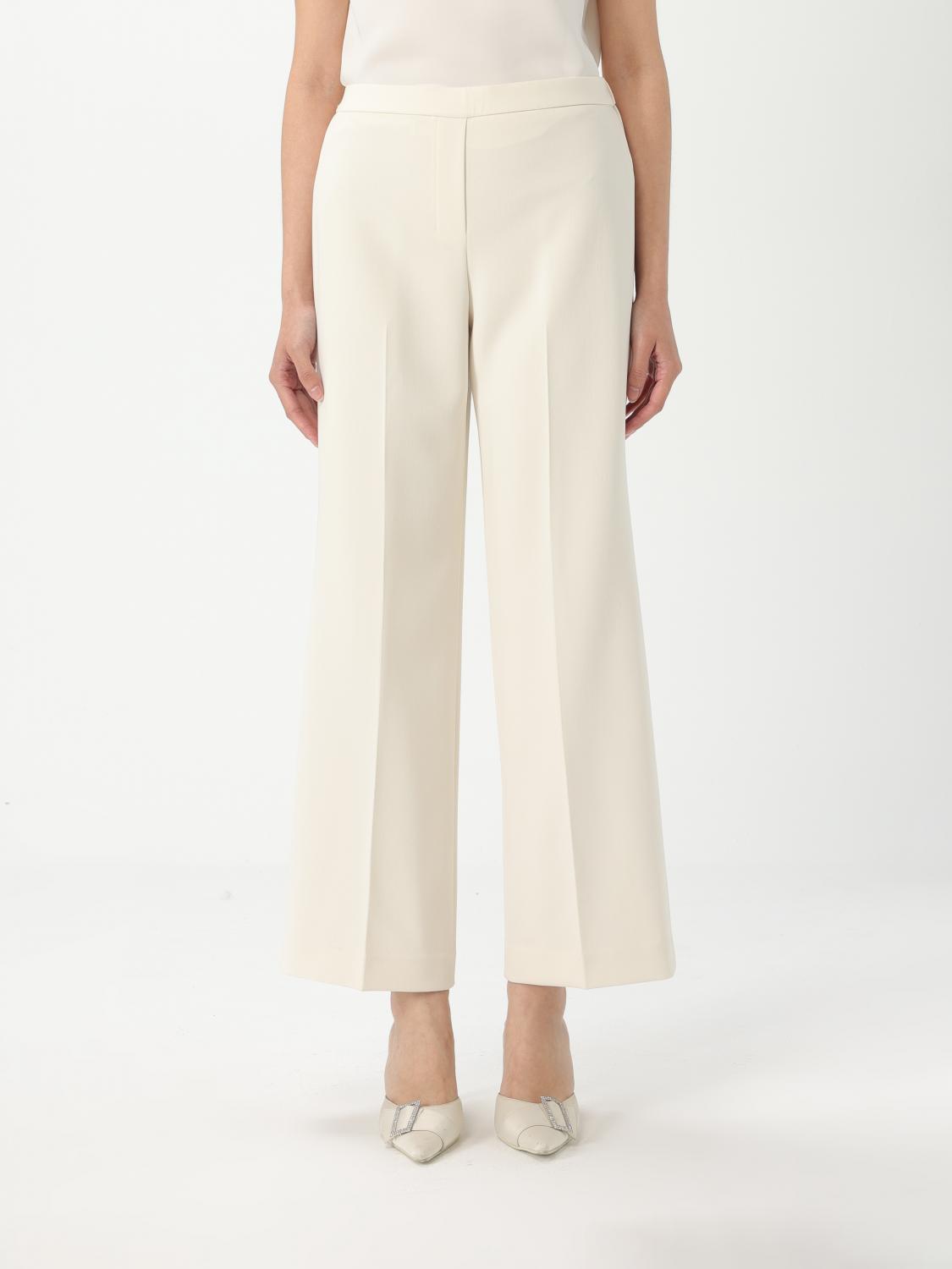 THEORY PANTALONES: Pantalón mujer Theory, Marfil - Img 1