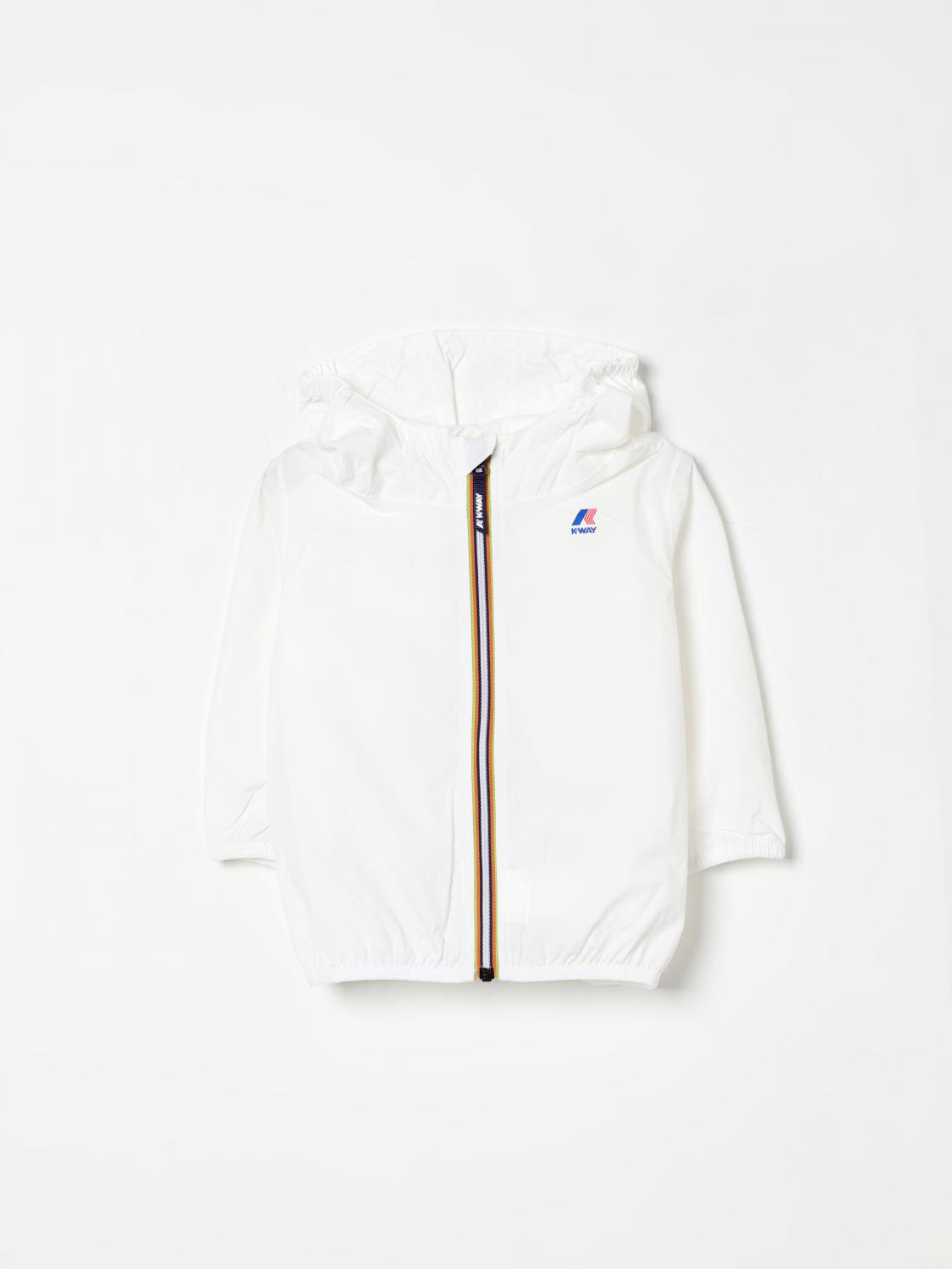 K-WAY CHAQUETA: Chaqueta niños K-way, Blanco - Img 1