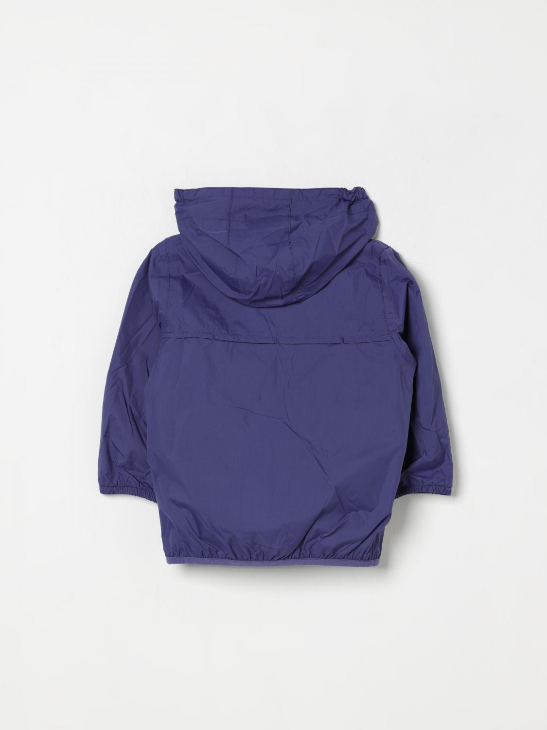 K-WAY JACKET: Jacket kids K-way, Blue - Img 2