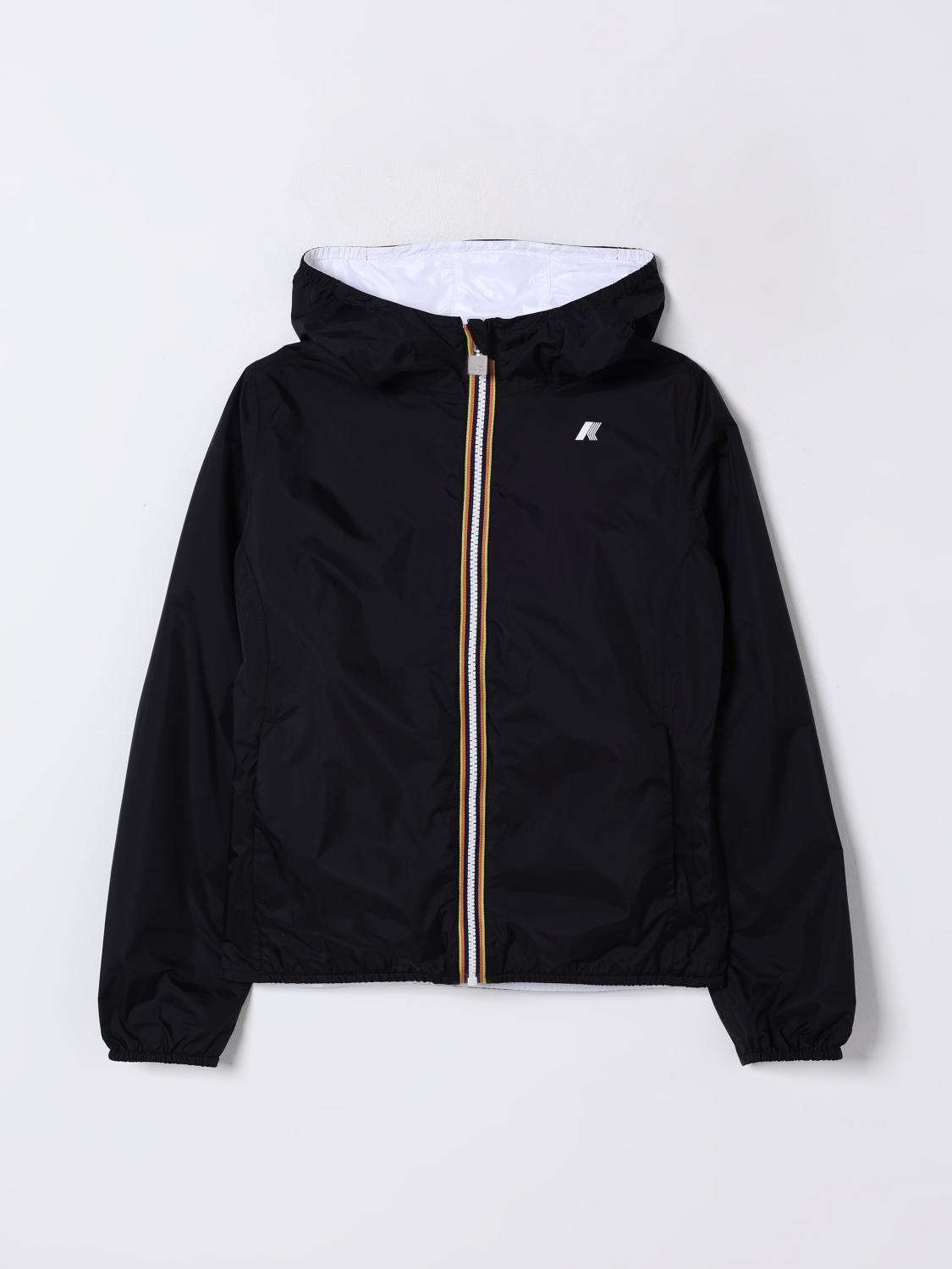 K-WAY JACKE: Jacke kinder K-way, Schwarz - Img 1