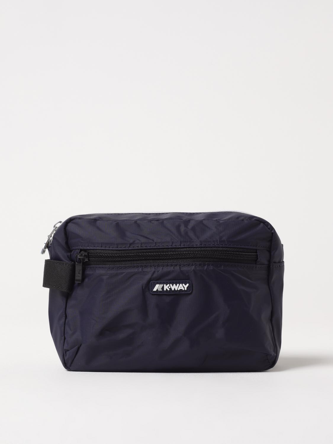 K-WAY ACCESSORI BEAUTY: Beauty case K-Way in nylon , Blue - Img 1