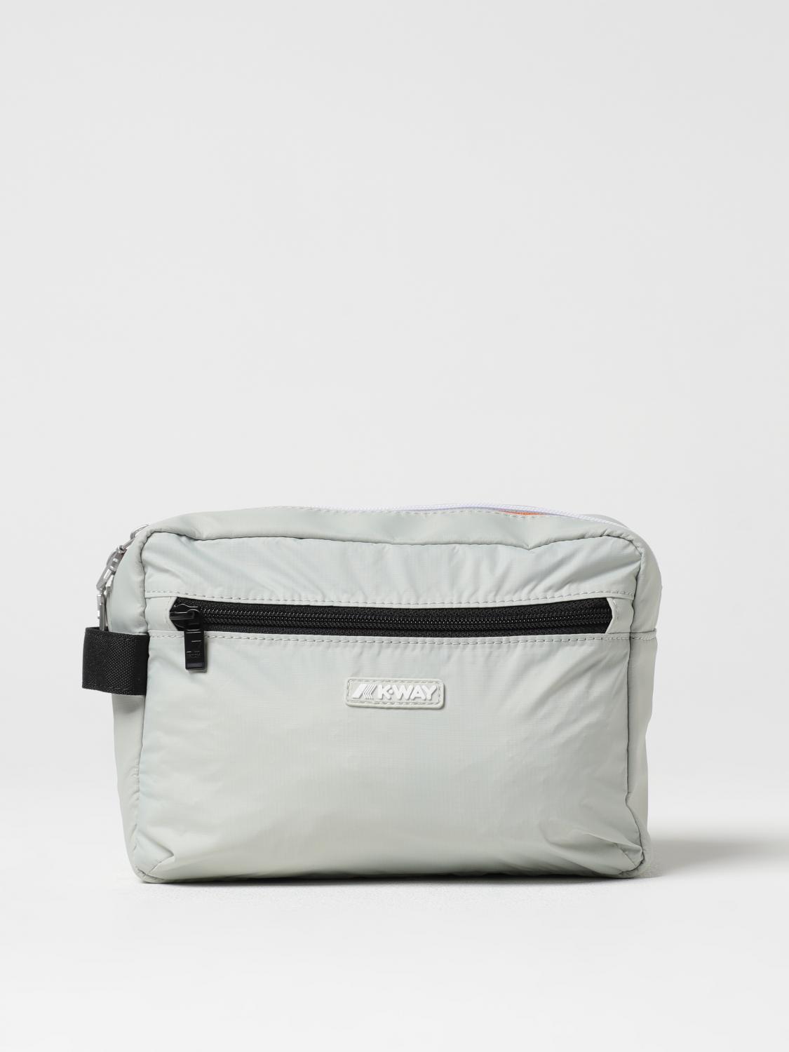 K-WAY ACCESSORI BEAUTY: Beauty case K-Way in nylon , Beige - Img 1