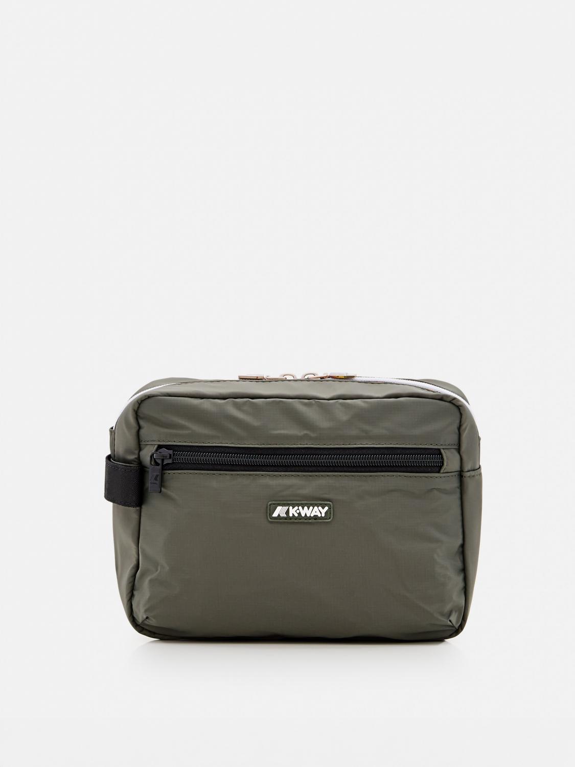 K-WAY ACCESSORI BEAUTY: Beauty case K-Way in nylon , Piombo - Img 1