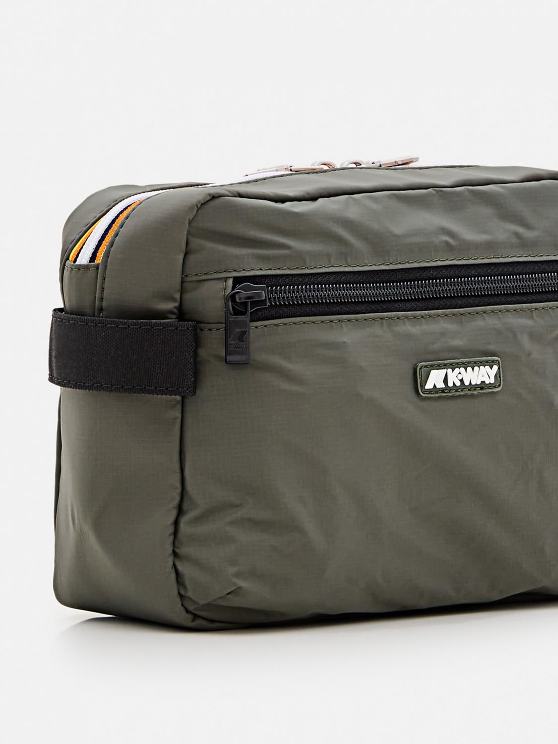 K-WAY ACCESSORI BEAUTY: Beauty case K-Way in nylon , Piombo - Img 3