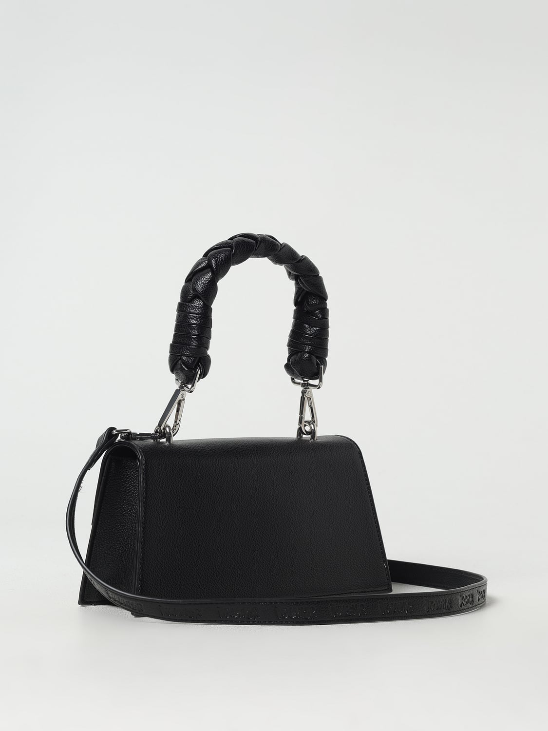 DISCLAIMER BORSA MINI: Borsa Disclaimer in pelle sintetica a grana , Nero - Img 2