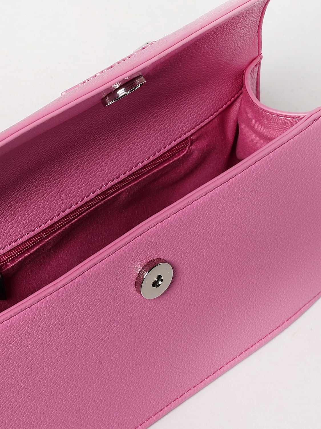 DISCLAIMER BORSA MINI: Borsa Disclaimer in pelle sintetica a grana , Fuxia - Img 3