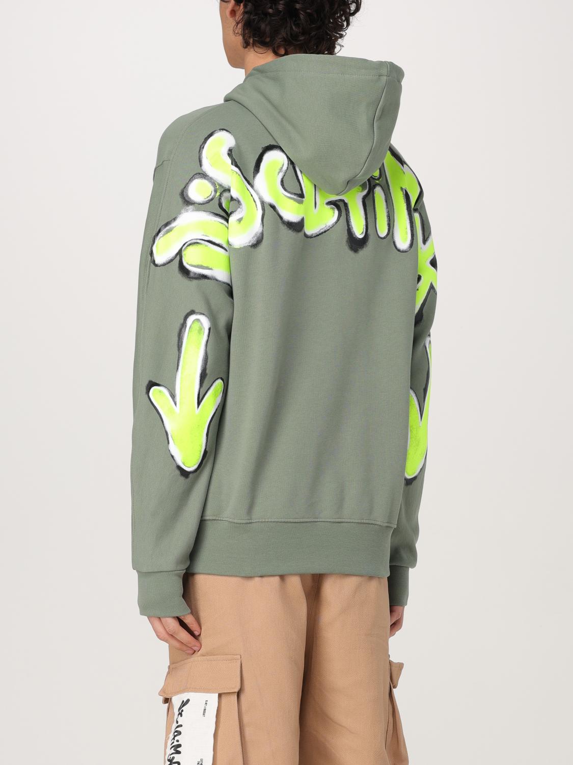 DISCLAIMER SWEATSHIRT: Sweatshirt men Disclaimer, Green - Img 2