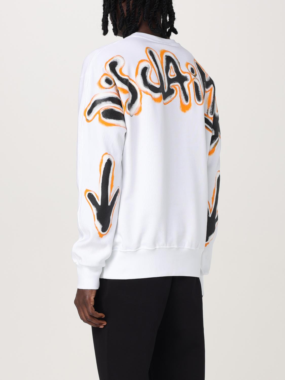 DISCLAIMER SWEATSHIRT: Sweatshirt men Disclaimer, White - Img 2