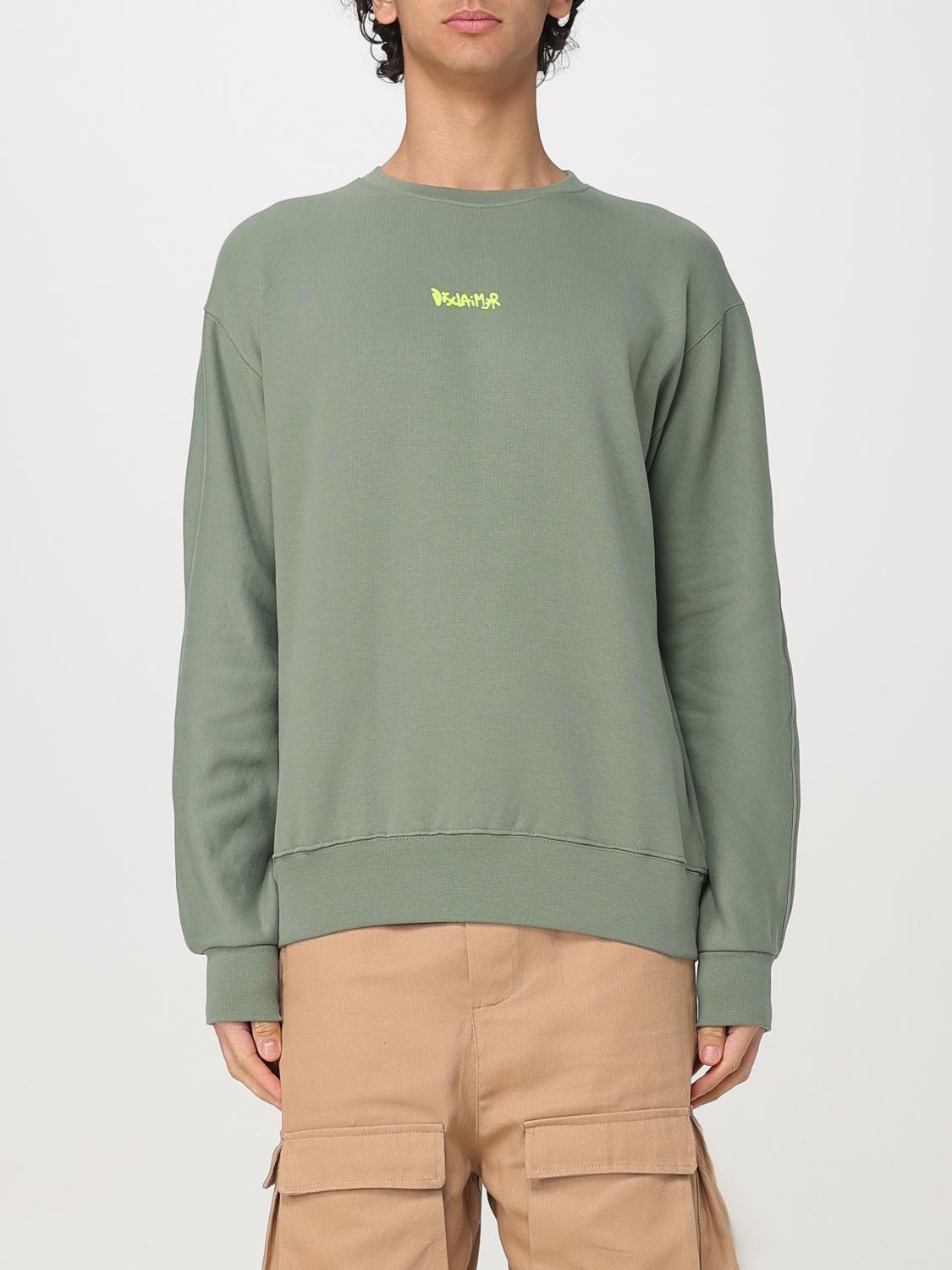 DISCLAIMER SUDADERA: Sudadera hombre Disclaimer, Verde - Img 1
