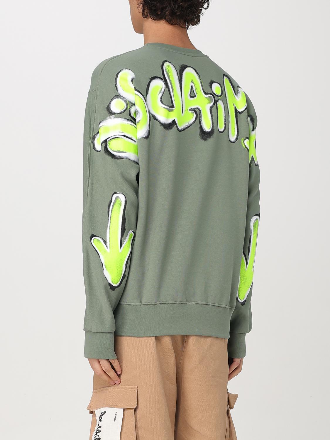 DISCLAIMER SUDADERA: Sudadera hombre Disclaimer, Verde - Img 2