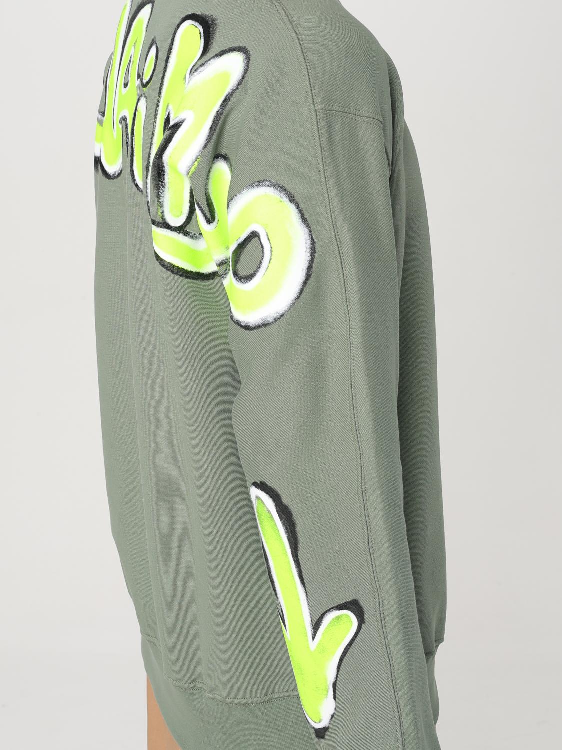 DISCLAIMER SUDADERA: Sudadera hombre Disclaimer, Verde - Img 3