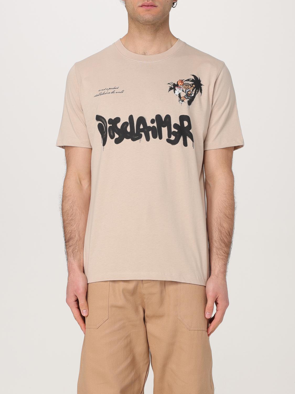 DISCLAIMER CAMISETA: Camiseta hombre Disclaimer, Beige - Img 1