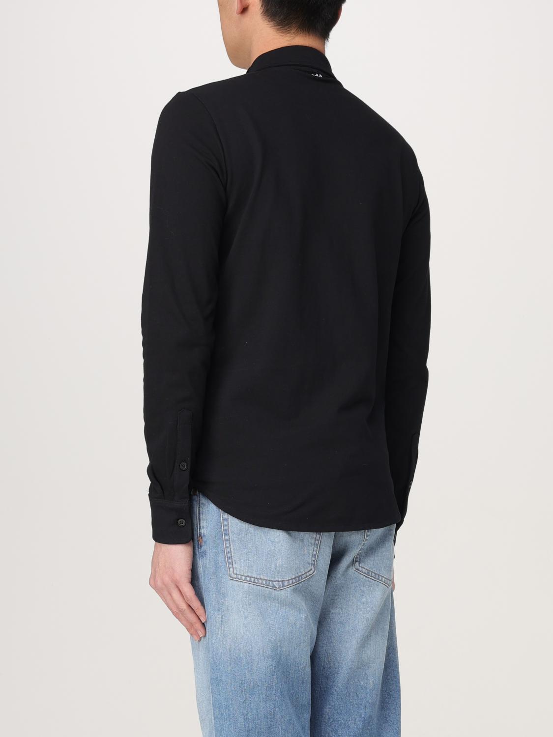 ADD CAMISA: Camisa hombre Add, Negro - Img 2