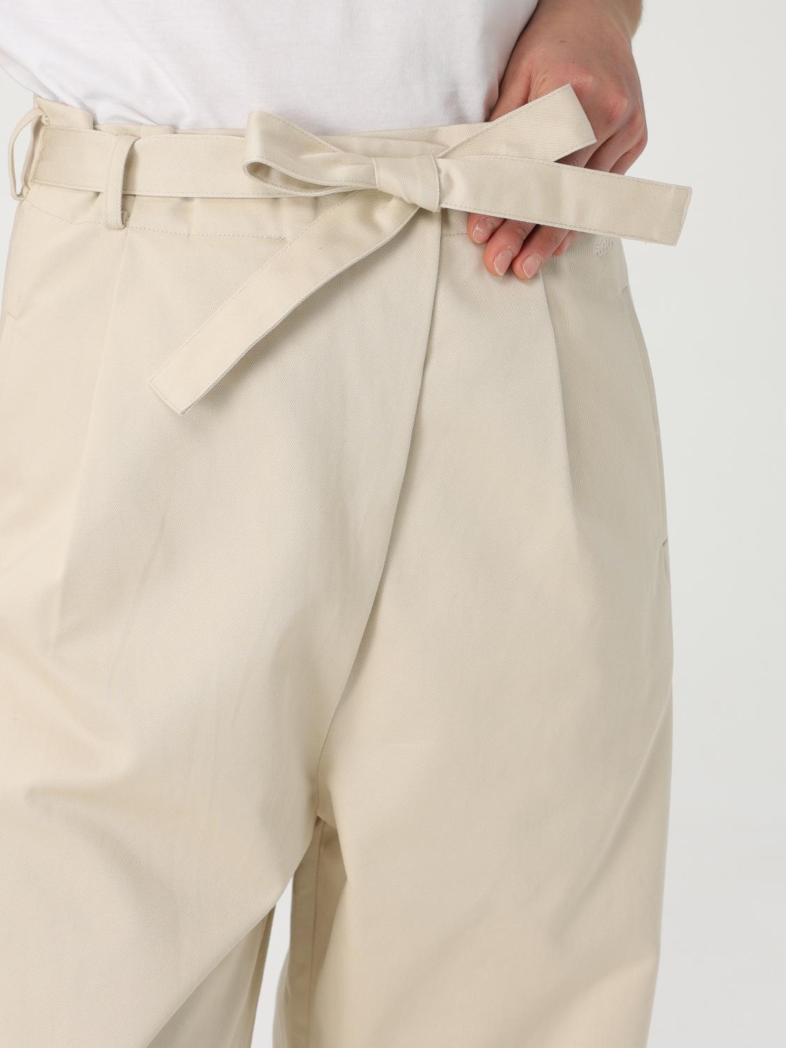ADD PANTALONI: Pantalone Add in cotone , Sabbia - Img 4