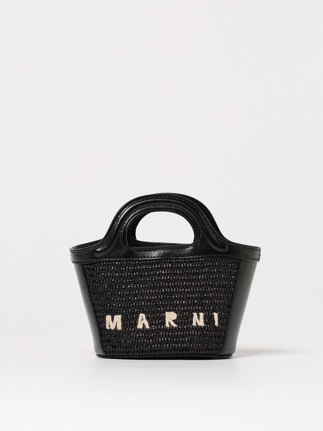MARNI BORSA A MANO: BMMP0068Q0P3860, Nero - Img 1