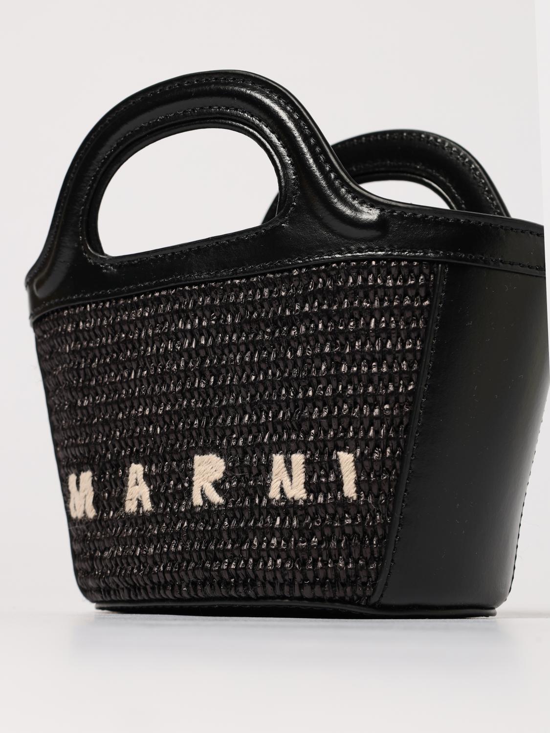 MARNI BORSA A MANO: BMMP0068Q0P3860, Nero - Img 4