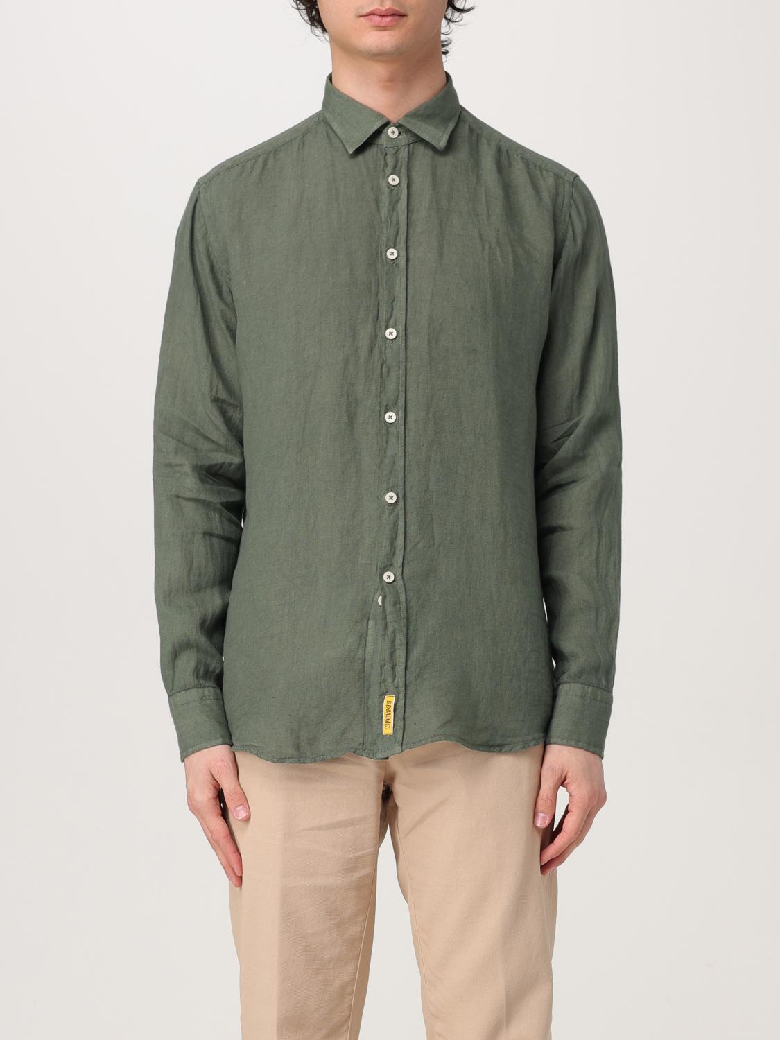 B.D BAGGIES CAMICIA: Camicia BD Baggies in lino , Verde - Img 1