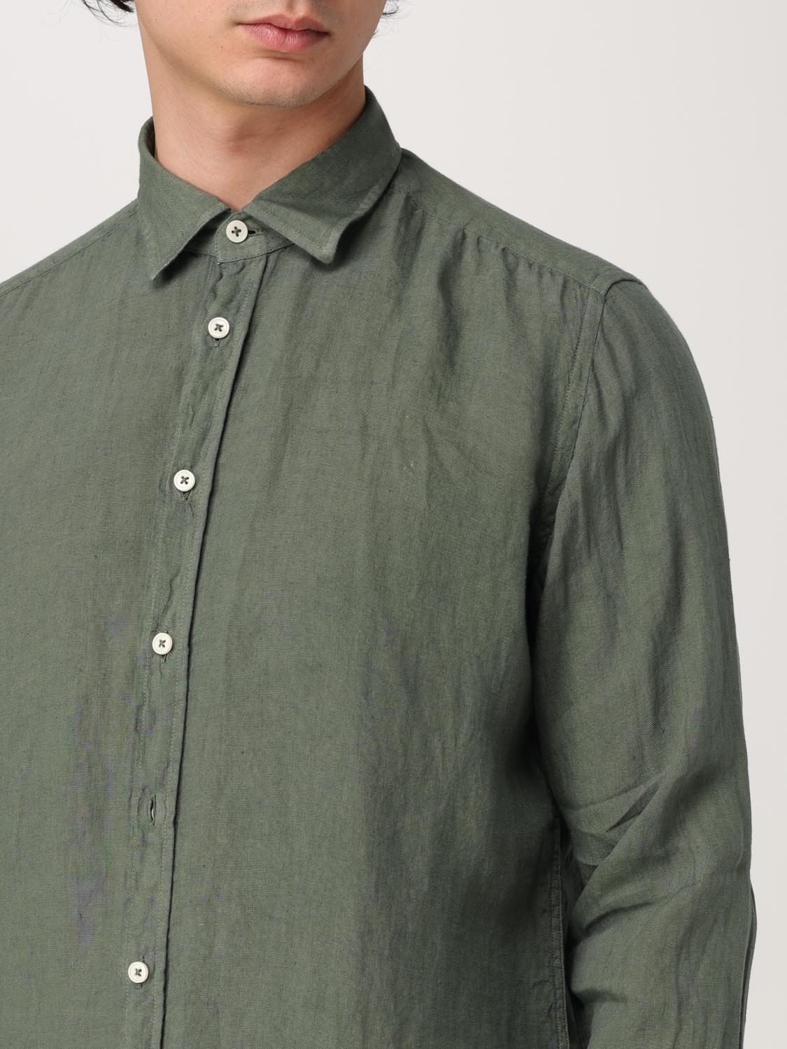 B.D BAGGIES CAMICIA: Camicia BD Baggies in lino , Verde - Img 3
