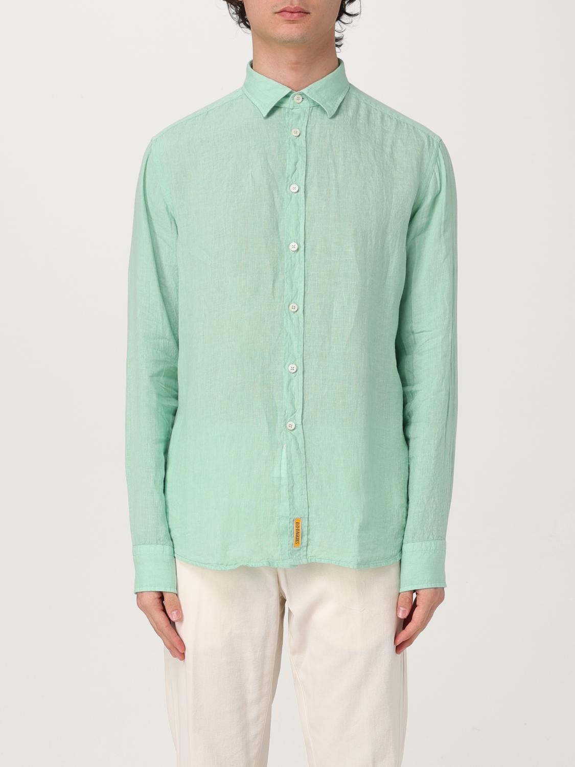 B.D BAGGIES CAMICIA: Camicia BD Baggies in lino , Acqua - Img 1