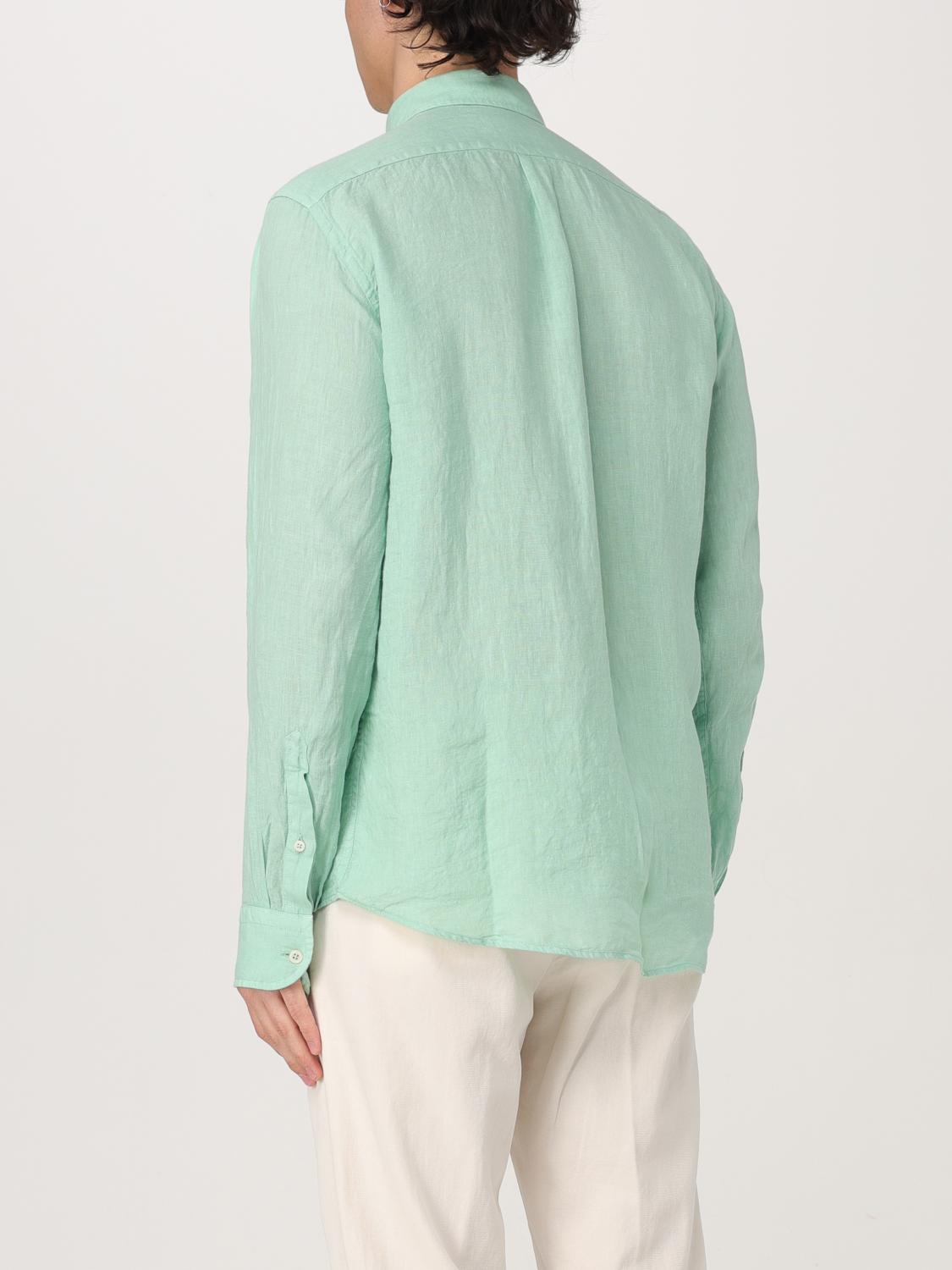 B.D BAGGIES CAMICIA: Camicia BD Baggies in lino , Acqua - Img 2