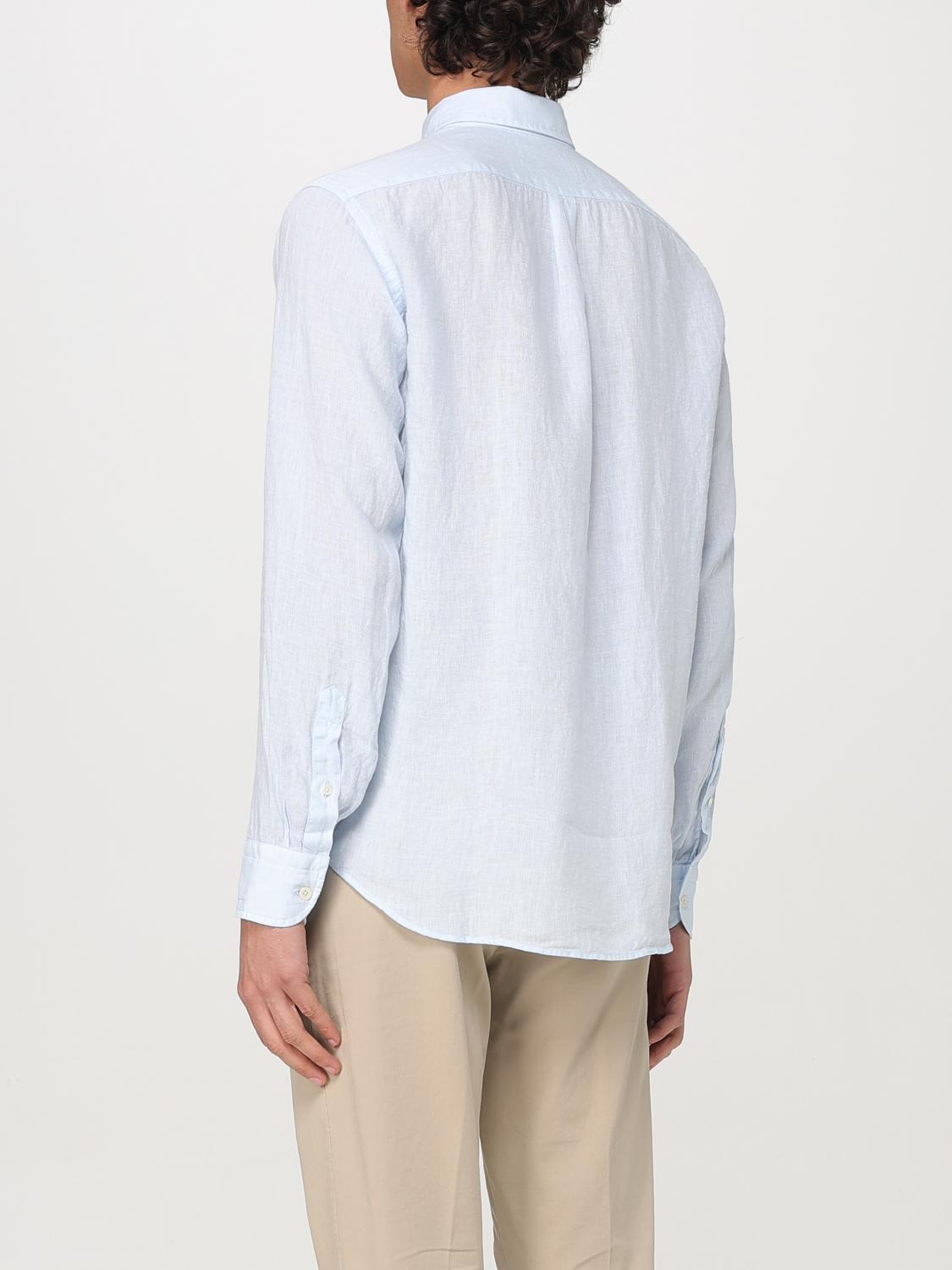 B.D BAGGIES CAMICIA: Camicia BD Baggies in lino , Celeste - Img 2