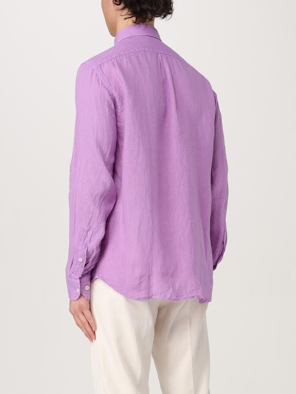 B.D BAGGIES CAMICIA: Camicia BD Baggies in lino , Lilla - Img 2