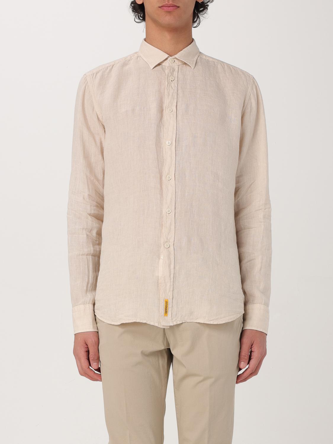 B.D BAGGIES CAMICIA: Camicia BD Baggies in lino , Panna - Img 1