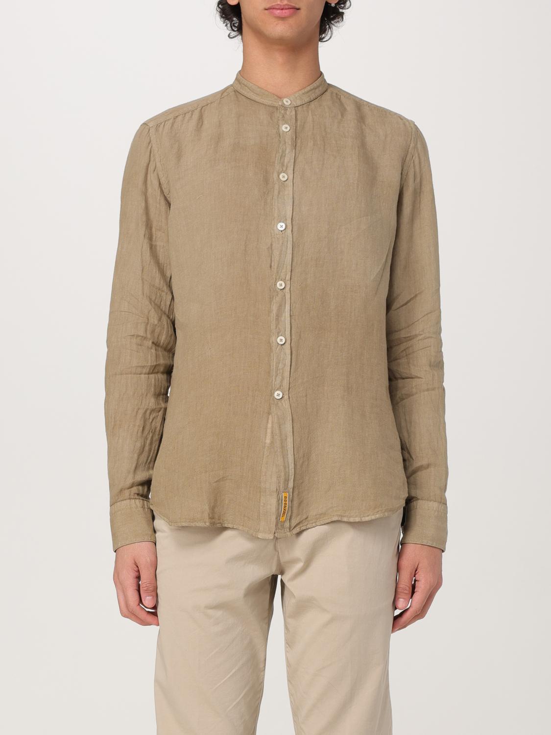 B.D BAGGIES CAMICIA: Camicia BD Baggies in lino , Mastice - Img 1