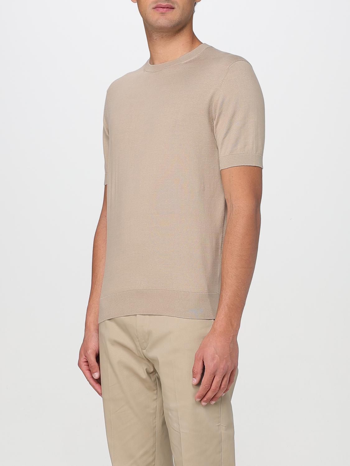 ZEGNA T-SHIRT: Pullover herren Zegna, Beige - Img 4