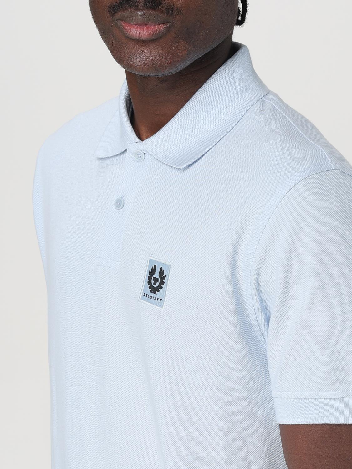 BELSTAFF POLO: Polo hombre Belstaff, Azul Oscuro - Img 3