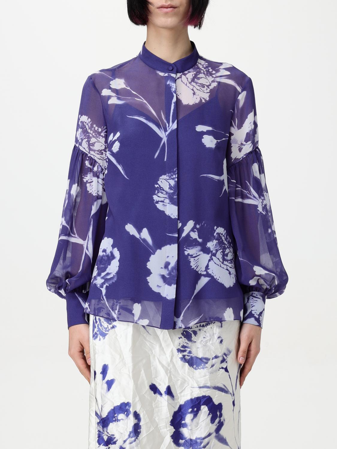 ERDEM CAMISA: Camisa mujer Erdem, Zafiro - Img 1