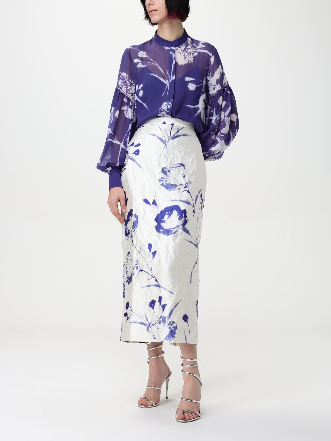 ERDEM CAMISA: Camisa mujer Erdem, Zafiro - Img 2