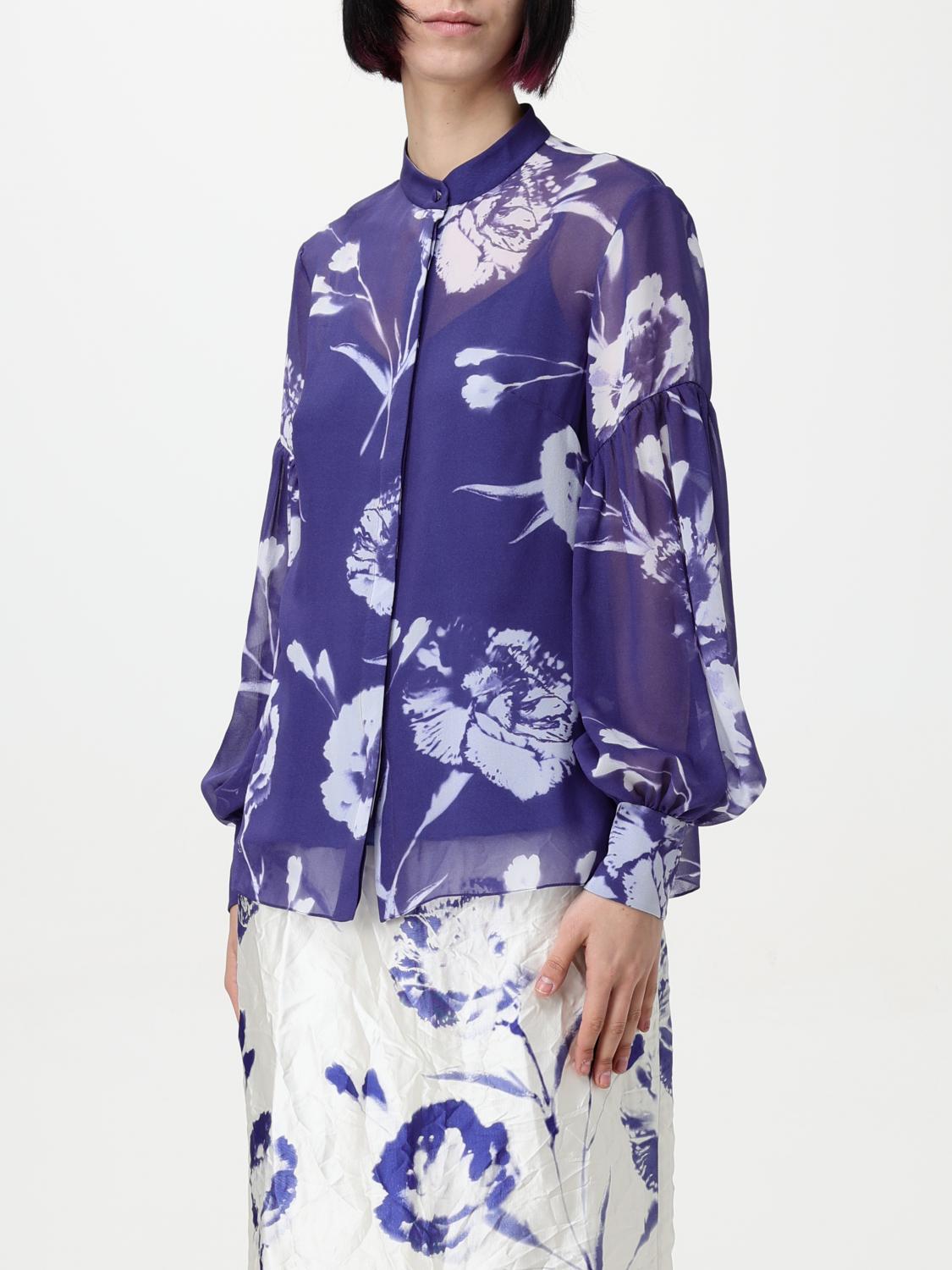 ERDEM CAMISA: Camisa mujer Erdem, Zafiro - Img 4