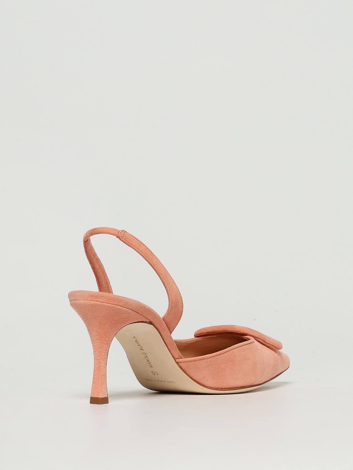 Manolo Blahnik Shoes woman - Coral | 219-0182 | GIGLIO.COM