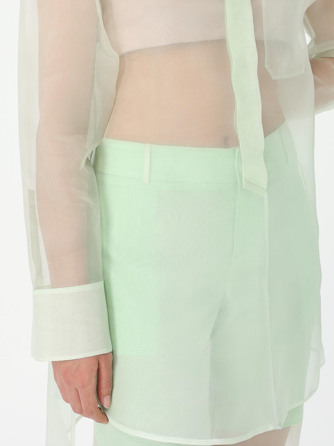 DEL CORE CAMICIA: Camicia Del Core in seta , Menta - Img 5