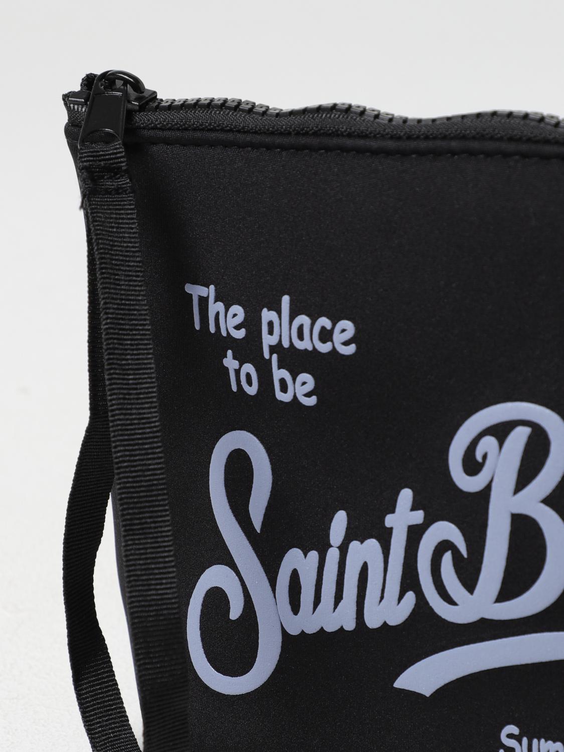 MC2 SAINT BARTH BORSA: Pochette MC2 Saint Barth in neoprene con logo, Nero - Img 3