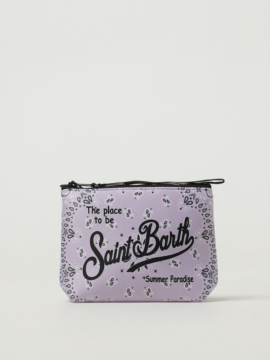 MC2 SAINT BARTH BORSA: Pochette MC2 Saint Barth in neoprene con logo, Fantasia - Img 1