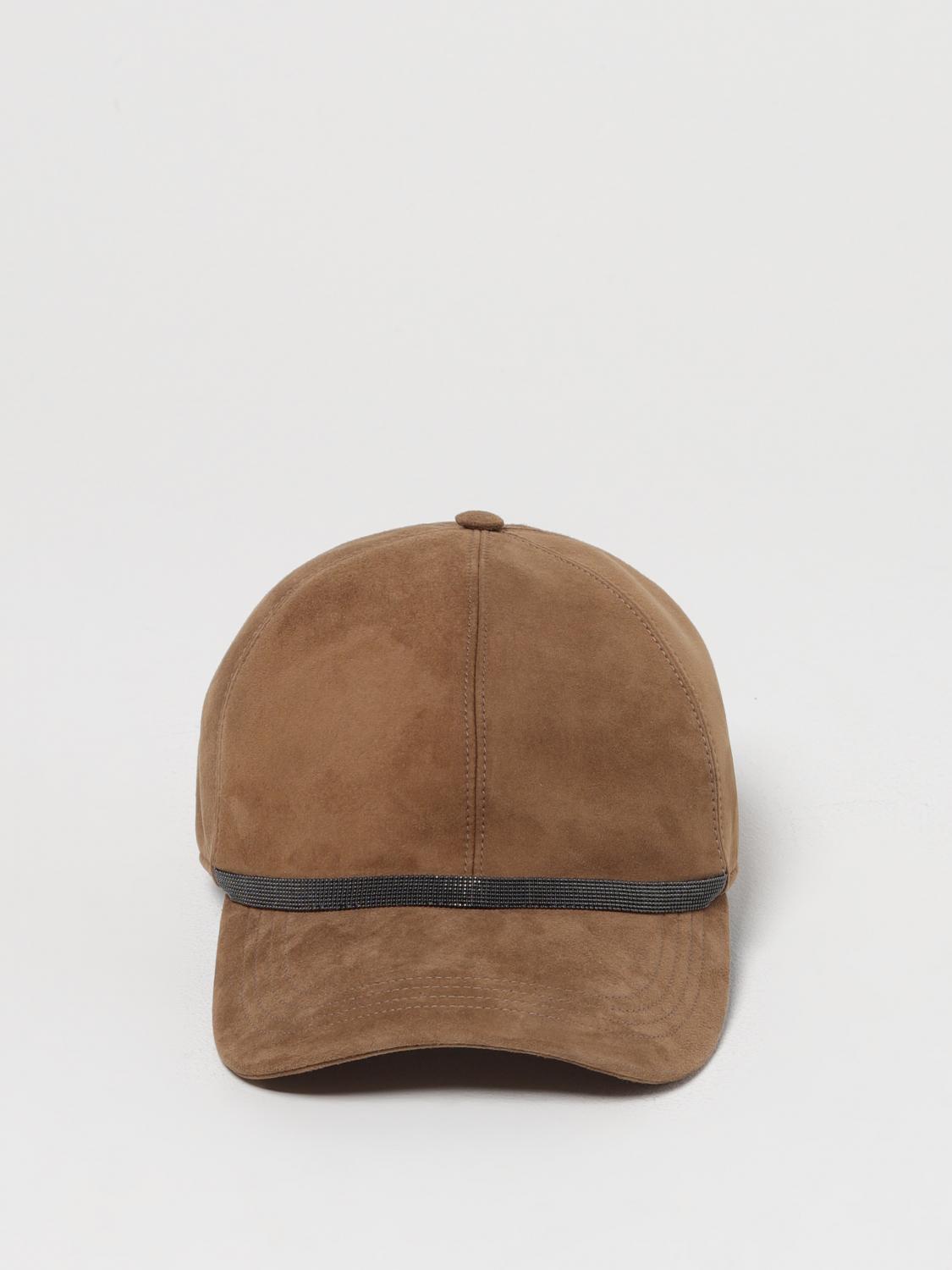 BRUNELLO CUCINELLI HUT: Hut herren Brunello Cucinelli, Beige - Img 2