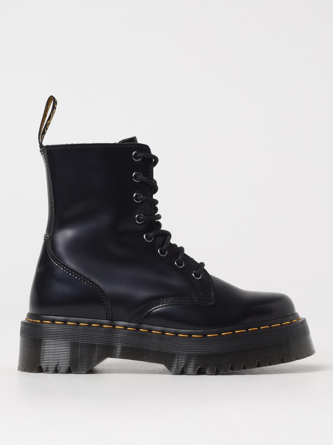 Dr. Martens Jadon brushed leather boots - Black | 15265001