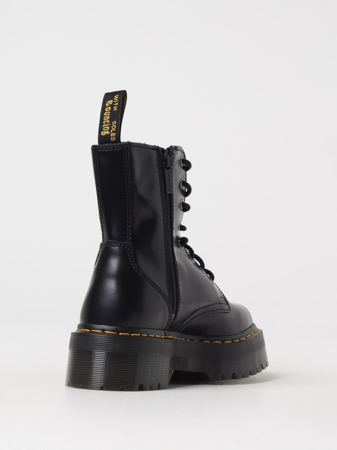 Dr. Martens Jadon brushed leather boots - Black | 15265001