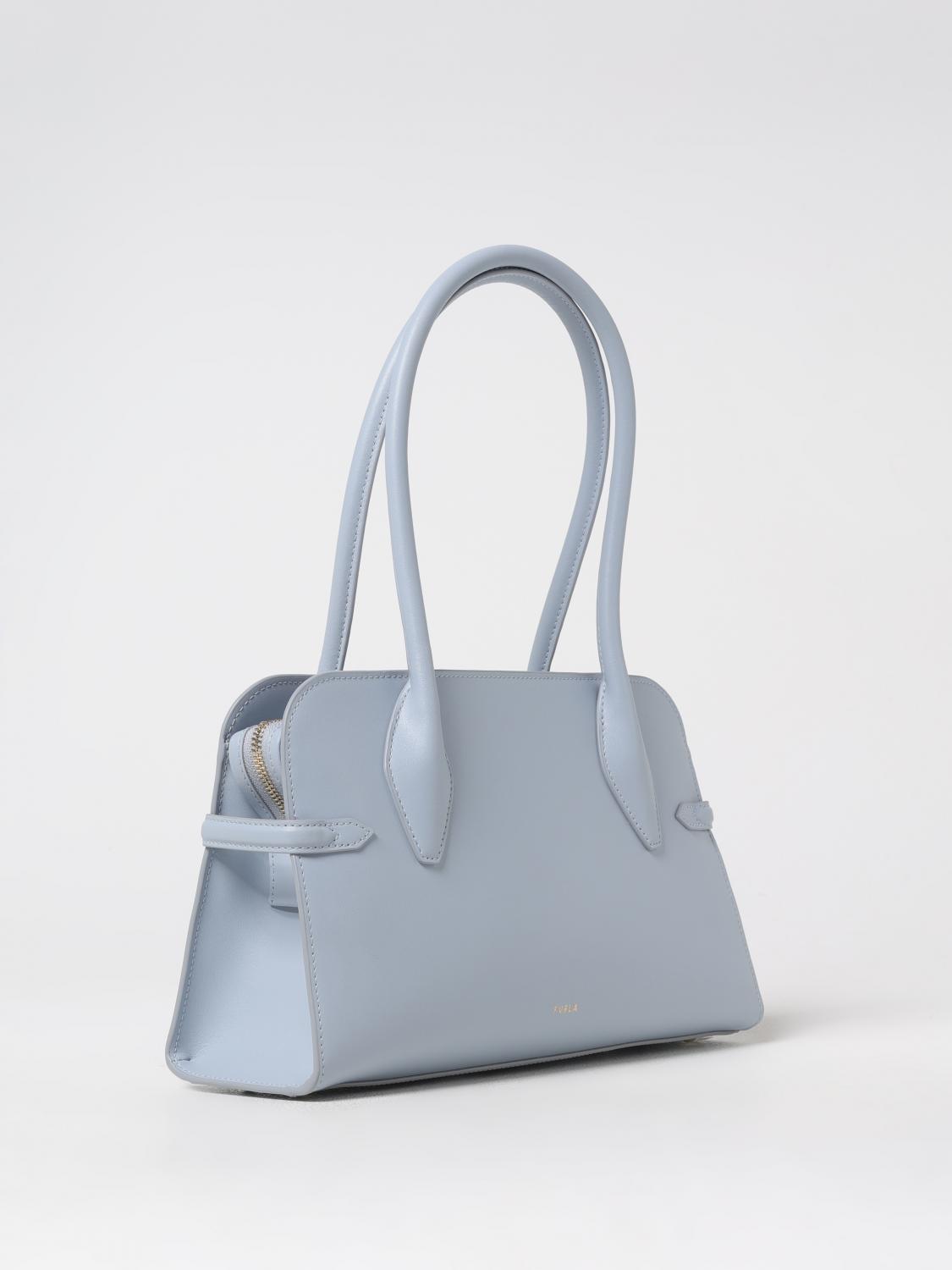 FURLA BORSA A SPALLA: Borsa Goccia Furla in pelle , Polvere - Img 2