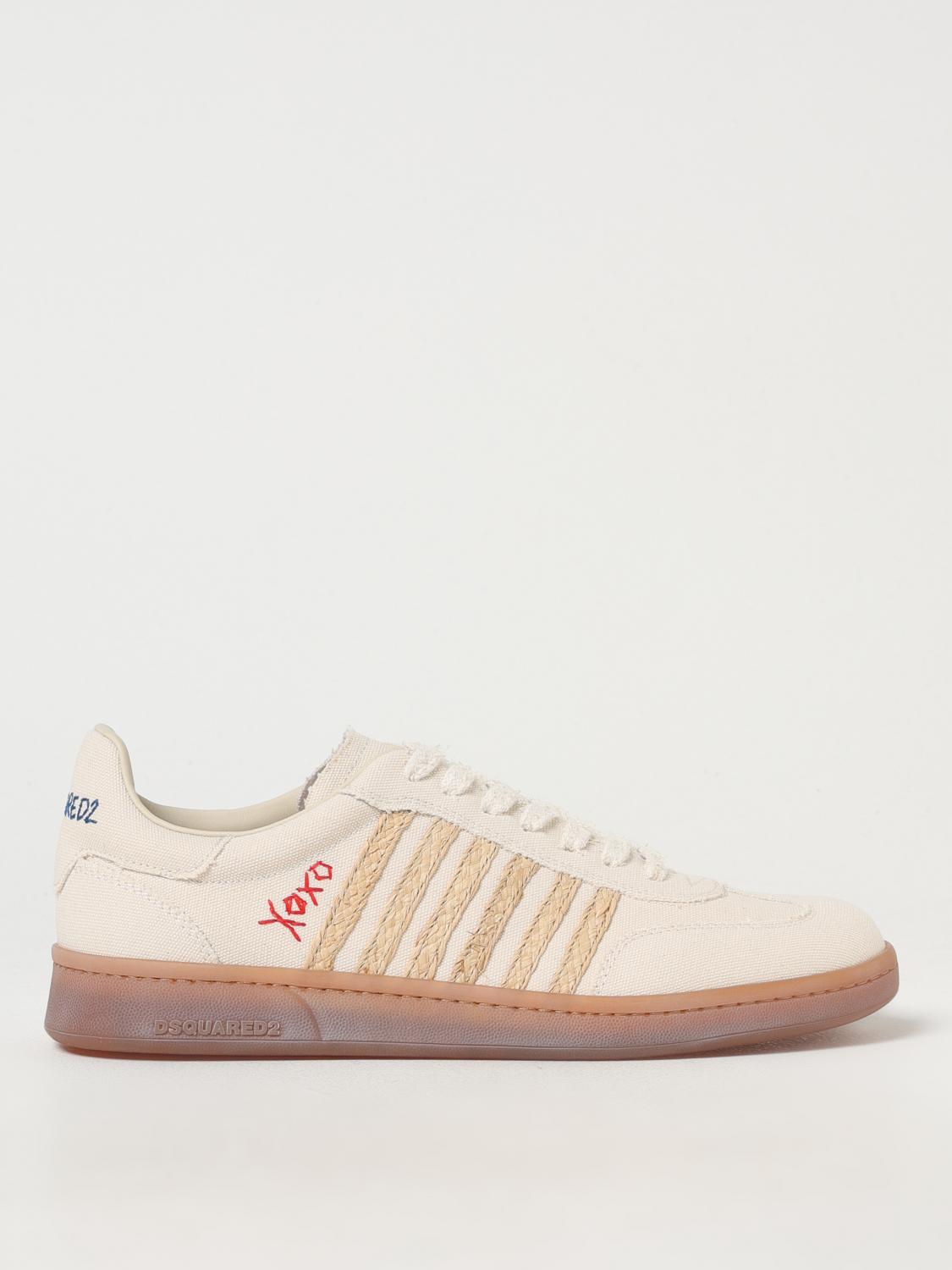 DSQUARED2 BASKETS: Baskets homme Dsquared2, Beige - Img 1