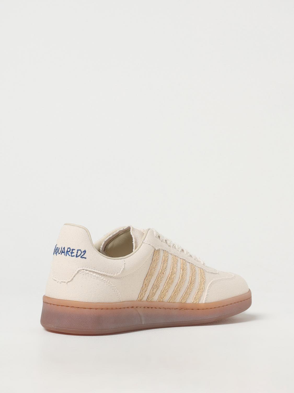 DSQUARED2 BASKETS: Baskets homme Dsquared2, Beige - Img 3